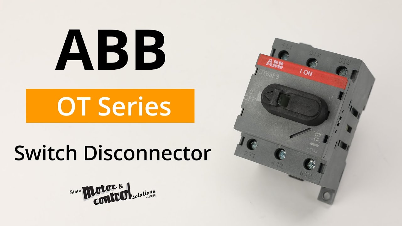 ABB OT Series Switch Disconnector