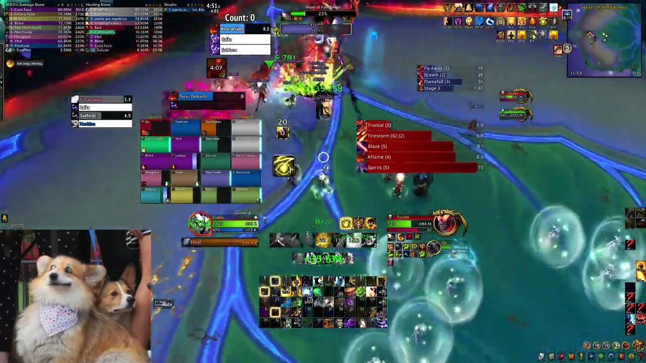 Casual Success vs Mythic Fyrakk GAP (Holy) Priest PoV