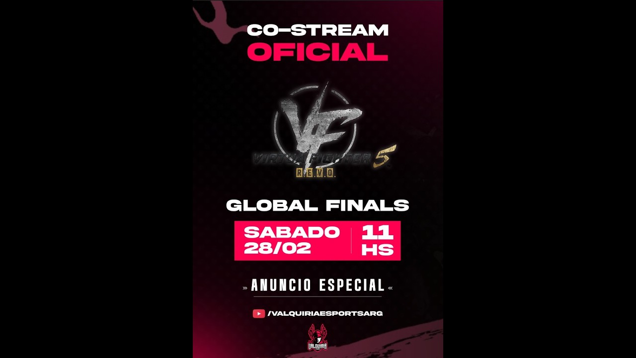 COSTREAM EN ESPAÑOL - GLOBAL FINALS VIRTUA FIGHTER V R.E.V.O. WORLD STAGE