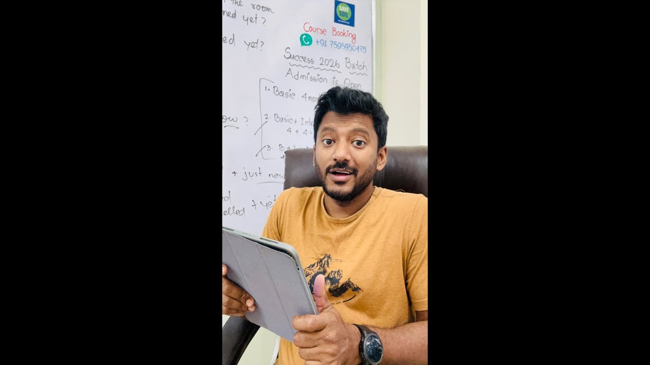 Spoken English live practice Day33