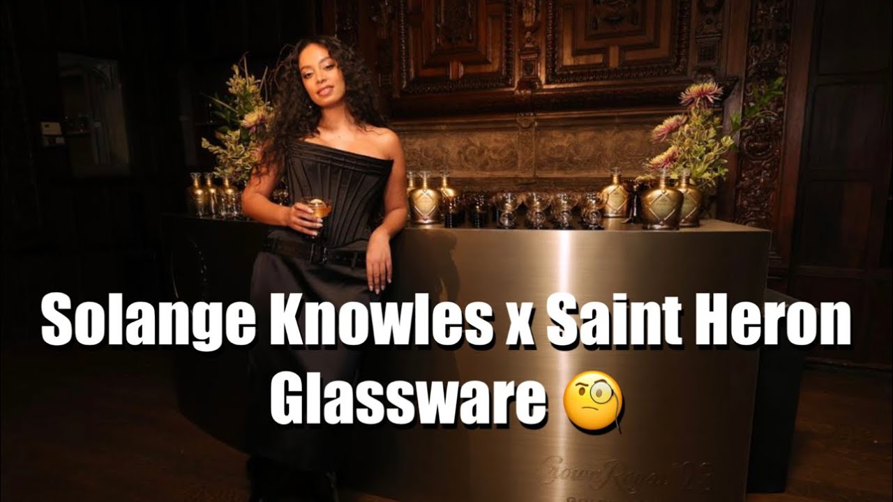 Solange Knowles Launches A Glassware Collection!!