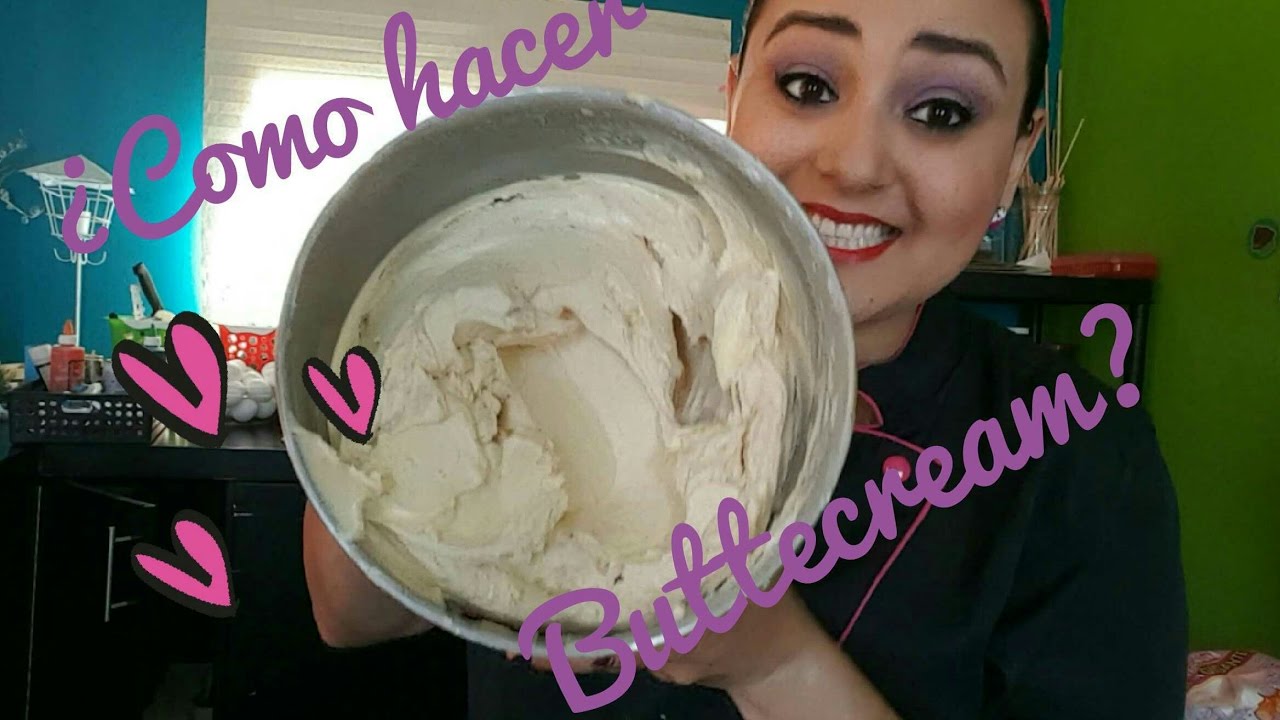 ¿COMO HACER BETÚN DE MANTEQUILLA? Buttercream ♡ Aprendiendo Reposteria CON LUDDYS