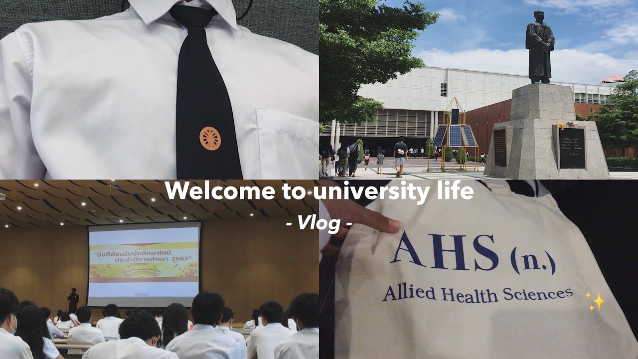 vlog 01 • First week of Thammasat U. 🐣| เรียน + กิจกรรมต่างๆ ฉบับเฟรชชี่ มธ.❤️💛