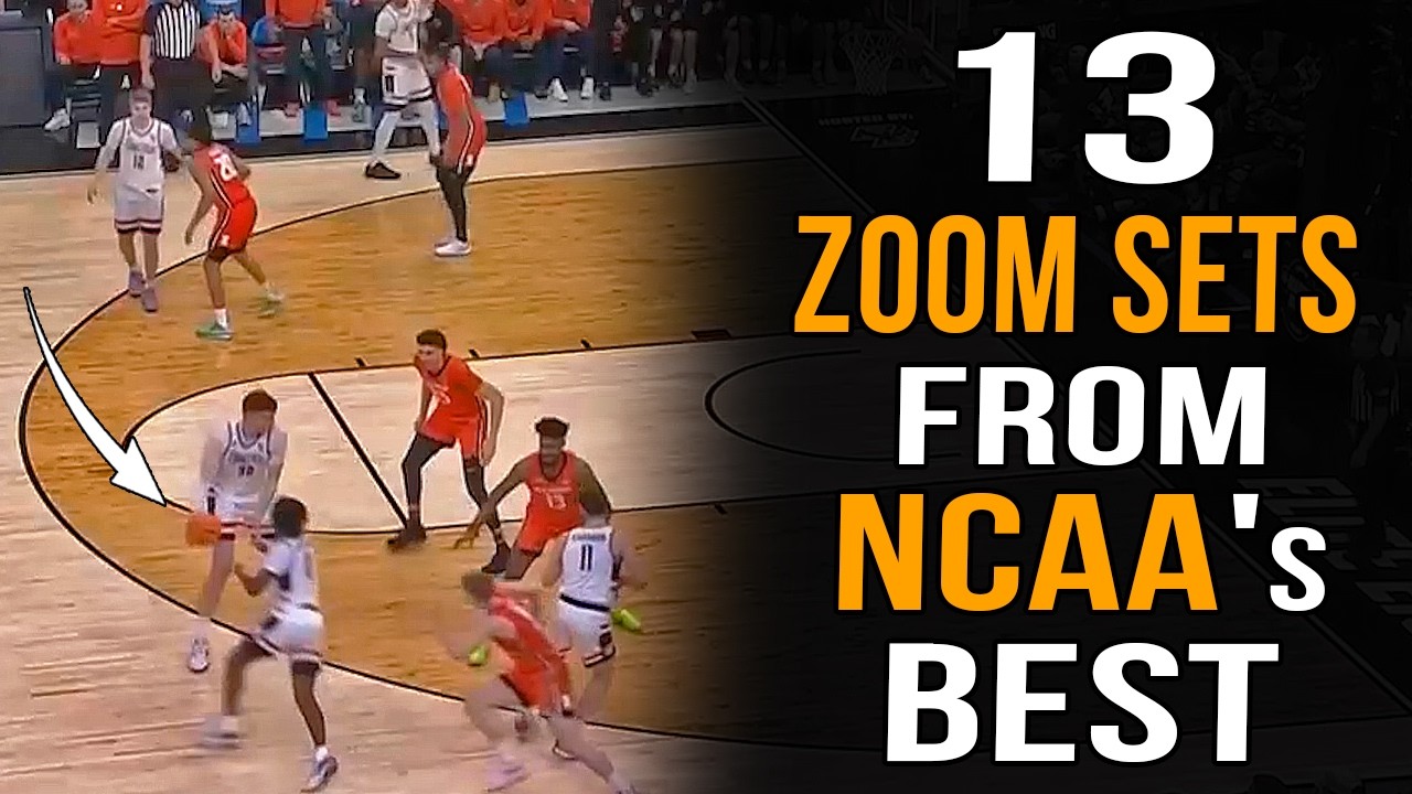 13 Zoom Action Basketball Plays From Top Teams In Men's College Basketball
