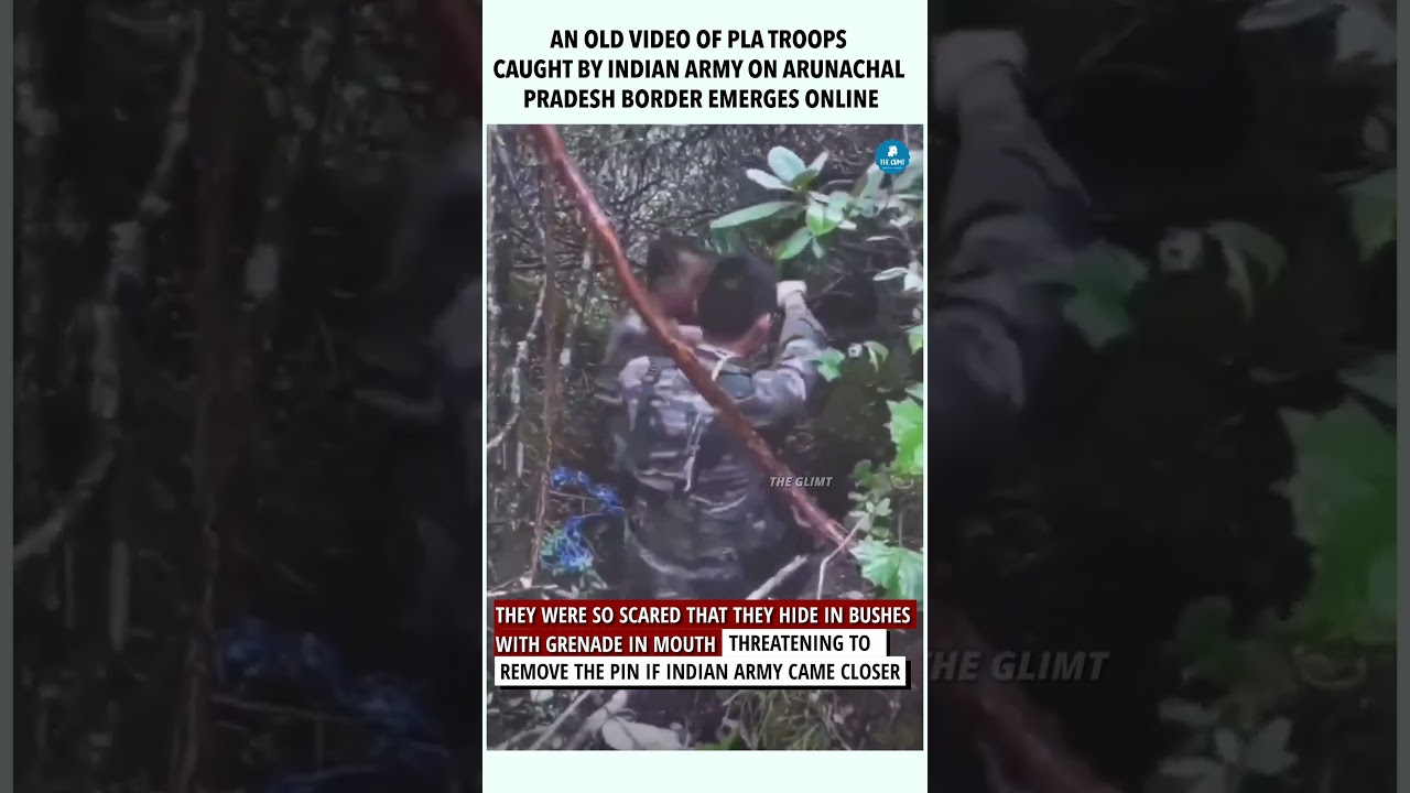 Chinese Troops Caught by Indian Army