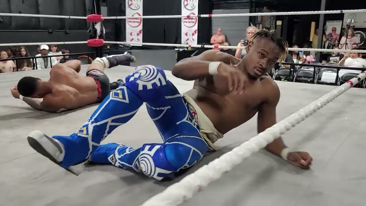 AEW’s BARON BLACK vs IWN Champion SHOOT TAYLOR “indie wrestling match”