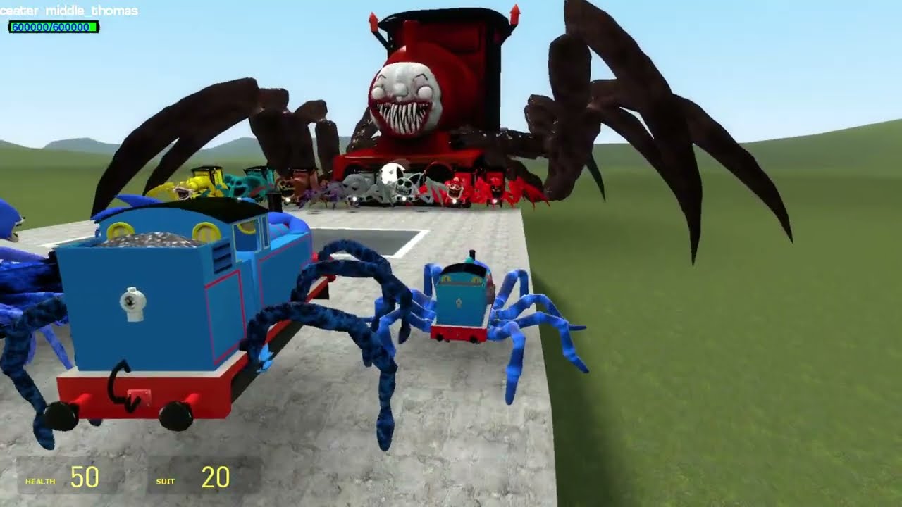 Cursed Thomas The Train turned into Monster Train ? - Story Of Transformation
