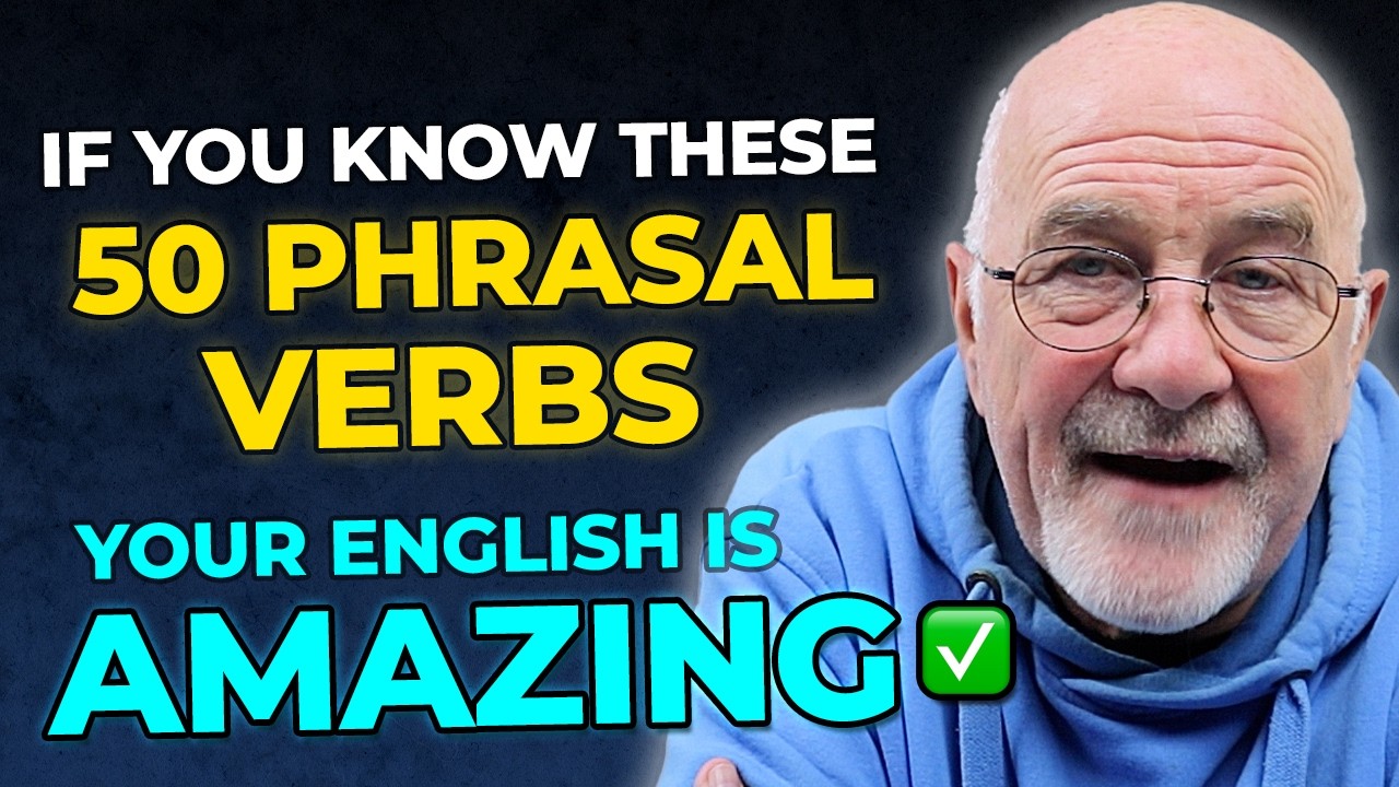🏆 50 COMMON PHRASAL VERBS | Important Phrasal Verbs for Any Conversation