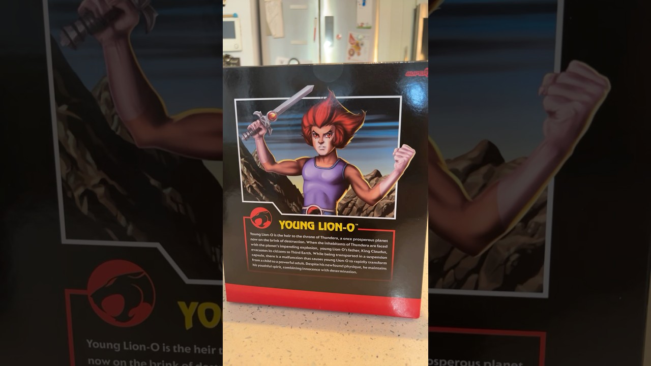 SUPER7 ULTIMATES! THUNDERCATS YOUNG LION-O #super7 #liono #thundercats