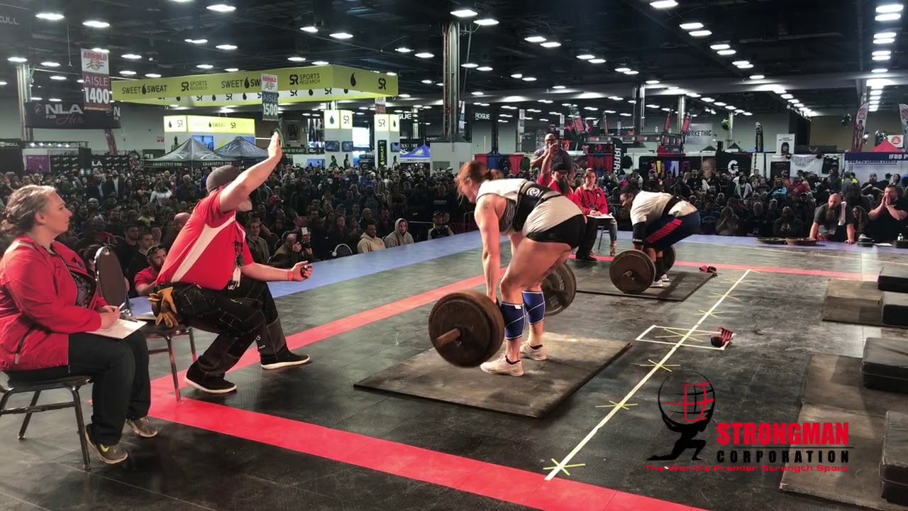 Arnold Amateur World Championships - Log/deadlift medley - 3/4/2018