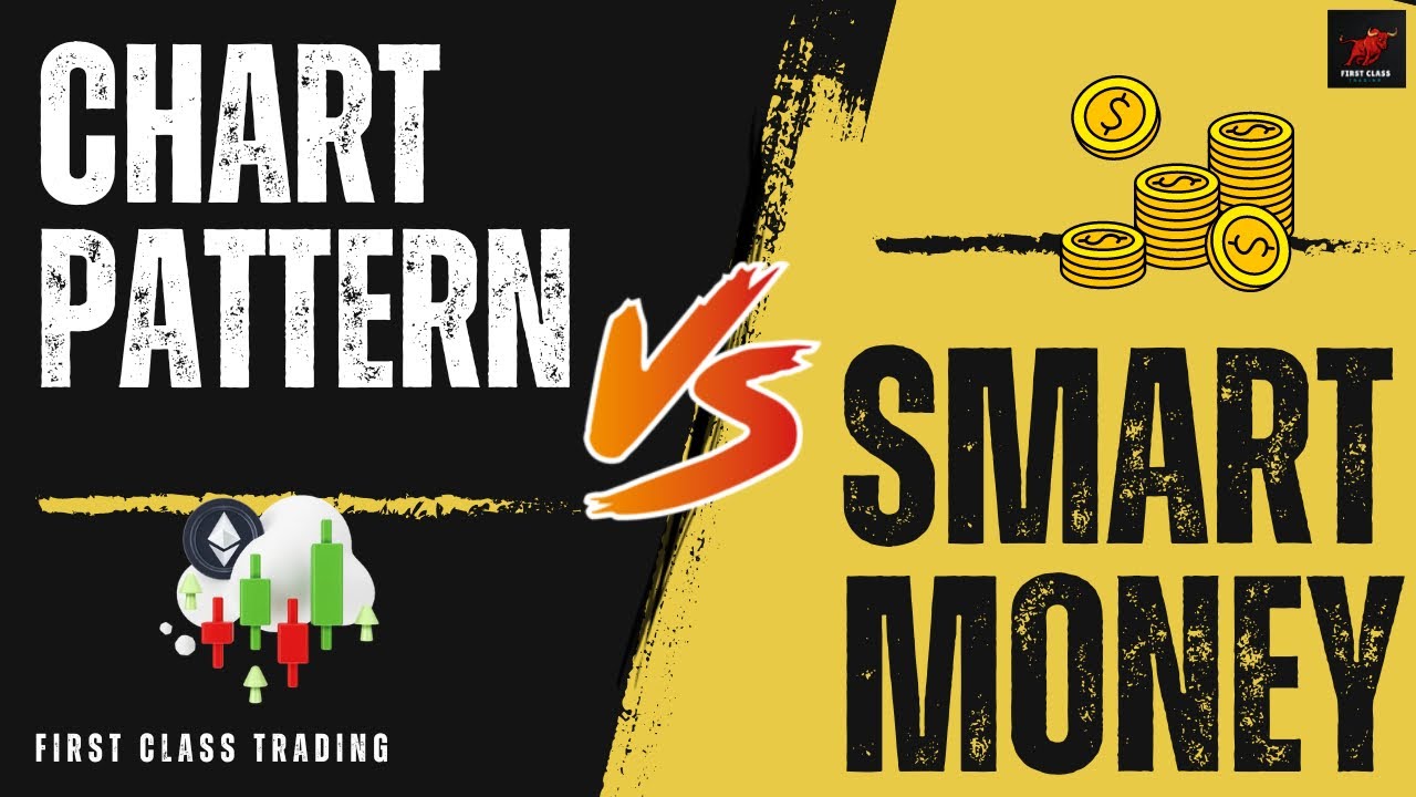 Chart pattern vs smart money concept for beginners | First Class Trading | #gold #trading