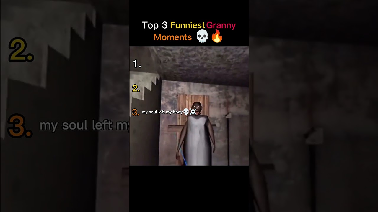 Top 3 Funniest Granny Moments 🤣🔥 #shorts #funny #brainrot