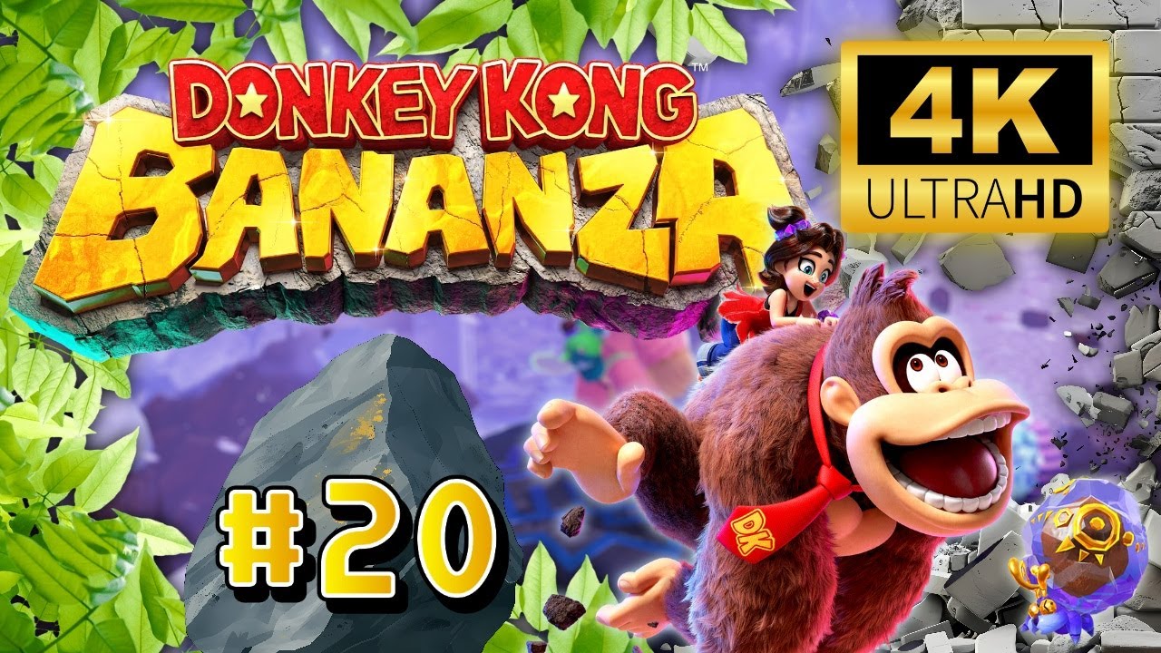 4K UPGRADE & Eiskalte Rutschpartie!🧊⛸️ - DONKEY KONG BANANZA 100% - #20