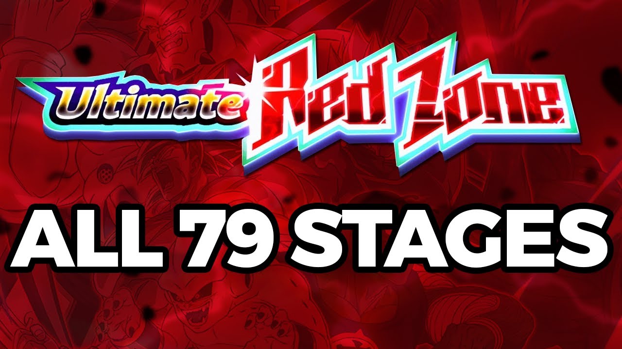 ALL 79 *NEW* RED ZONE STAGES!! (DBZ: Dokkan Battle)