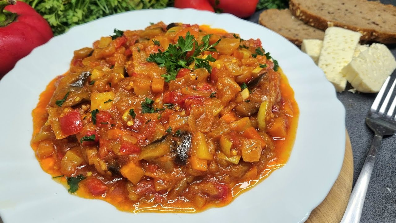 IEFTINA si GUSTOASA, TOCANA de LEGUME/Очень вкусное ОВОЩНОЕ РАГУ из доступных овощей/VEGETABLE STEW!