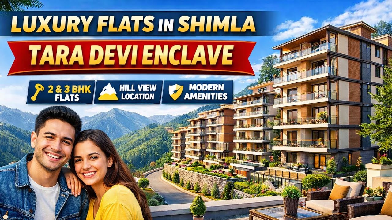 Shimla में Luxury Flats 😍 | Tara Devi Enclave Luxury Township | Best Investment Property in Shimla