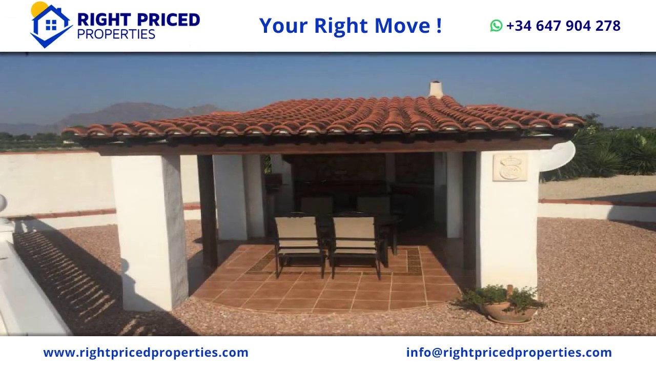 Finca Country Property in Rafal Price 279995 Ref RP21675