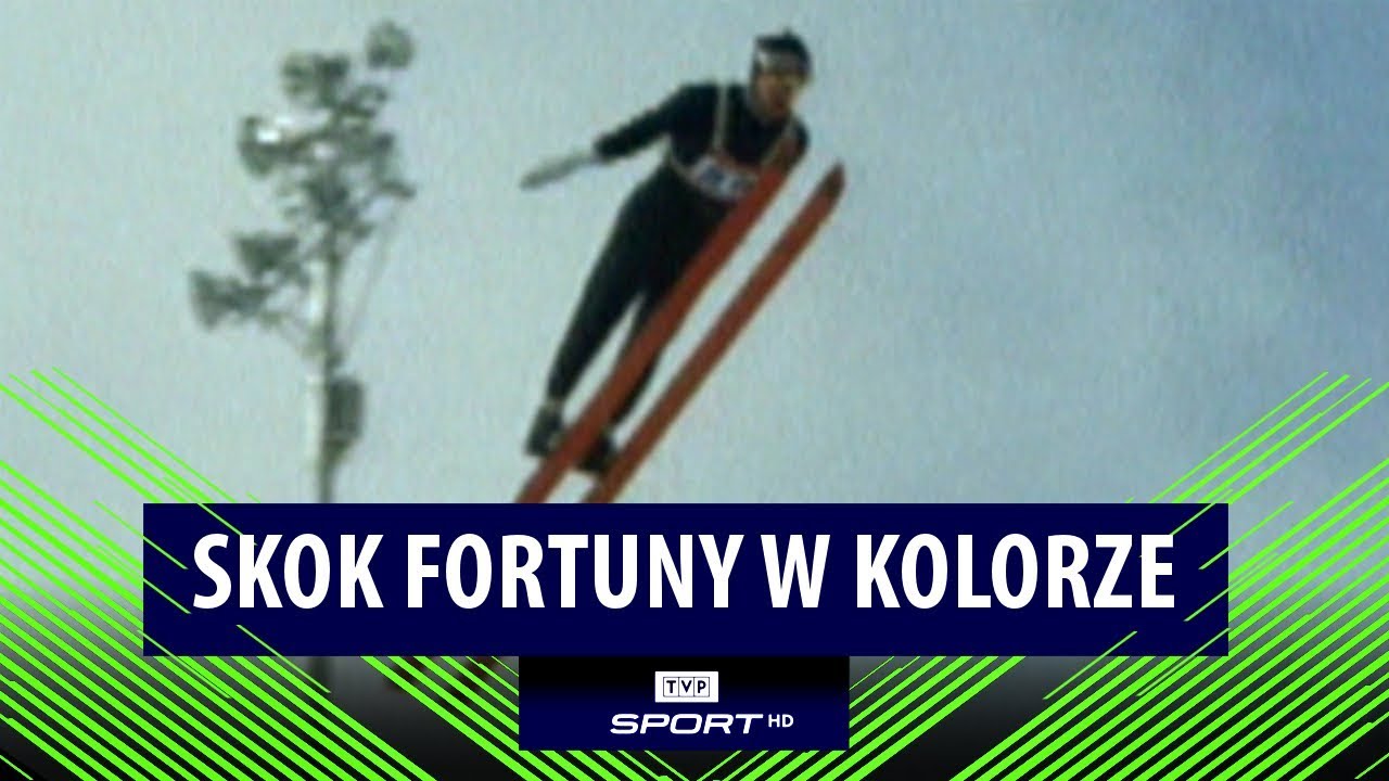 Złoto Wojciecha Fortuny w kolorze! Zobacz finałowy skok z IO w Sapporo 1972