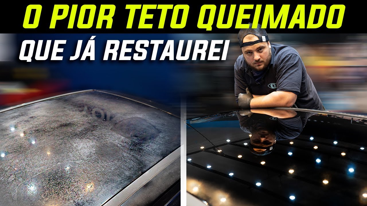 TIRANDO QUEIMADO DA PINTURA DO CARRO | COMO RECUPERAR PINTURA QUEIMADA