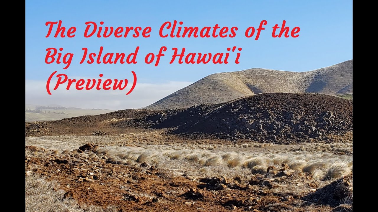 Different Climate Zones Of Hawaii's Big Island | Tropical, Deserts, Prairies, Tundra, Polar!