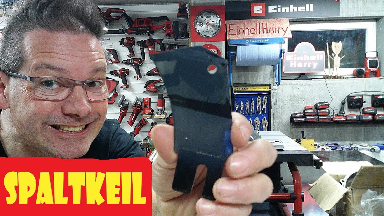 Einhell Tischkreissäge Spaltkeil #einhellharry #einhell_ag @FrüchtlHarry