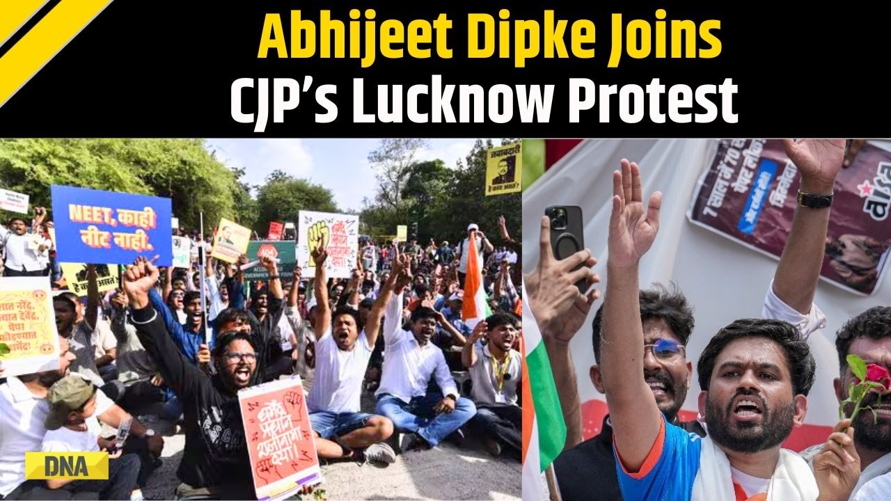 CJP Protest: Cockroach Janta Party Founder Joins Lucknow Protest At Eco Garden | Dharmendra Pradhan