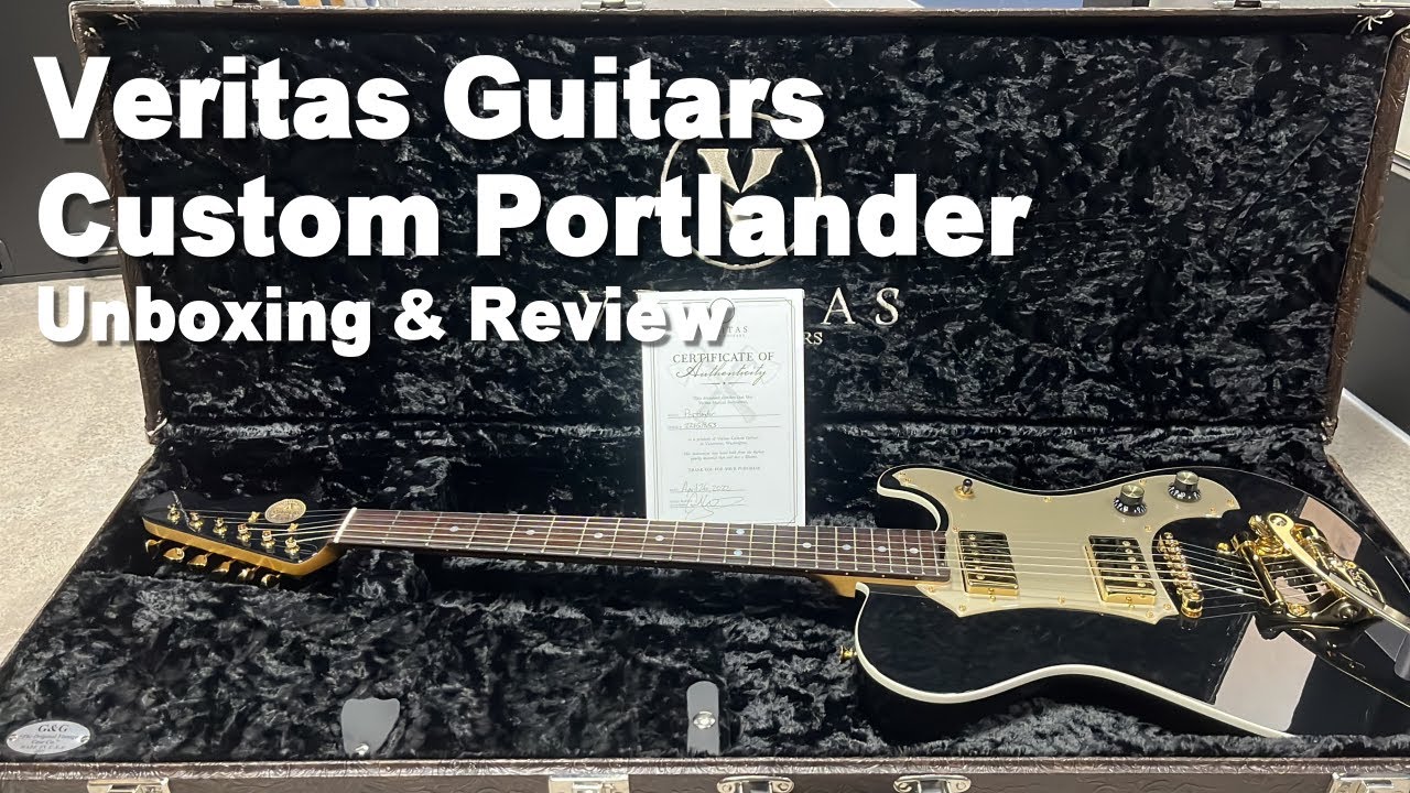 Veritas Custom Portlander | Unboxing & Review | Line6 Helix