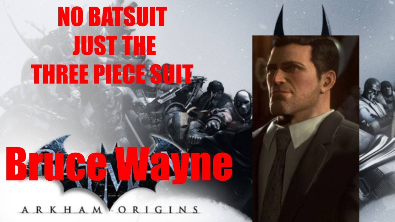 Arkham Origins, но Брюс взял не тот костюм
