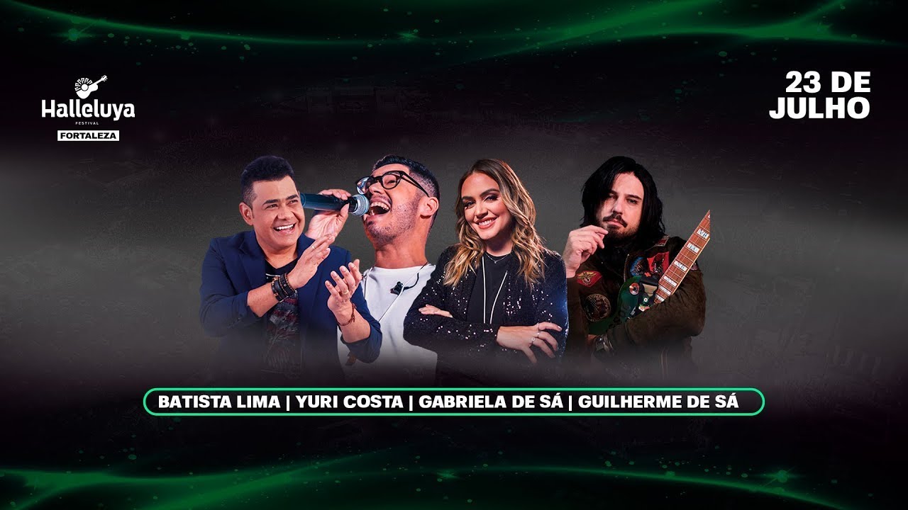 Show do Guilherme de Sá no Festival Halleluya Fortaleza 2025