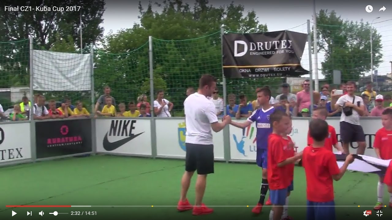 CZ30-Kuba Cup 2017-W Opolu-Kuby Błaszczykowskiego-FA Bolesławiec-FINAŁ Sevilla vs Olympic Lyon I Poł