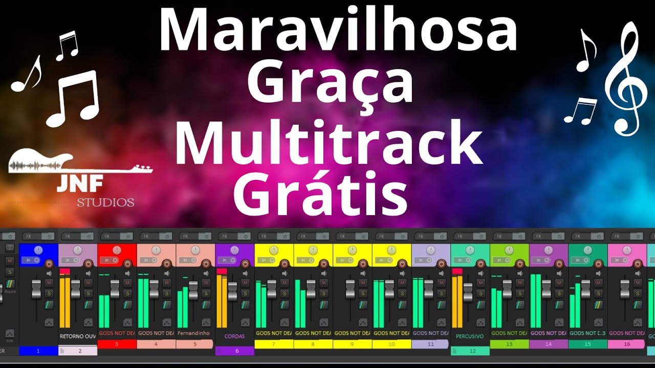 MULTITRACK GRÁTIS MARAVILHOSA GRAÇA.