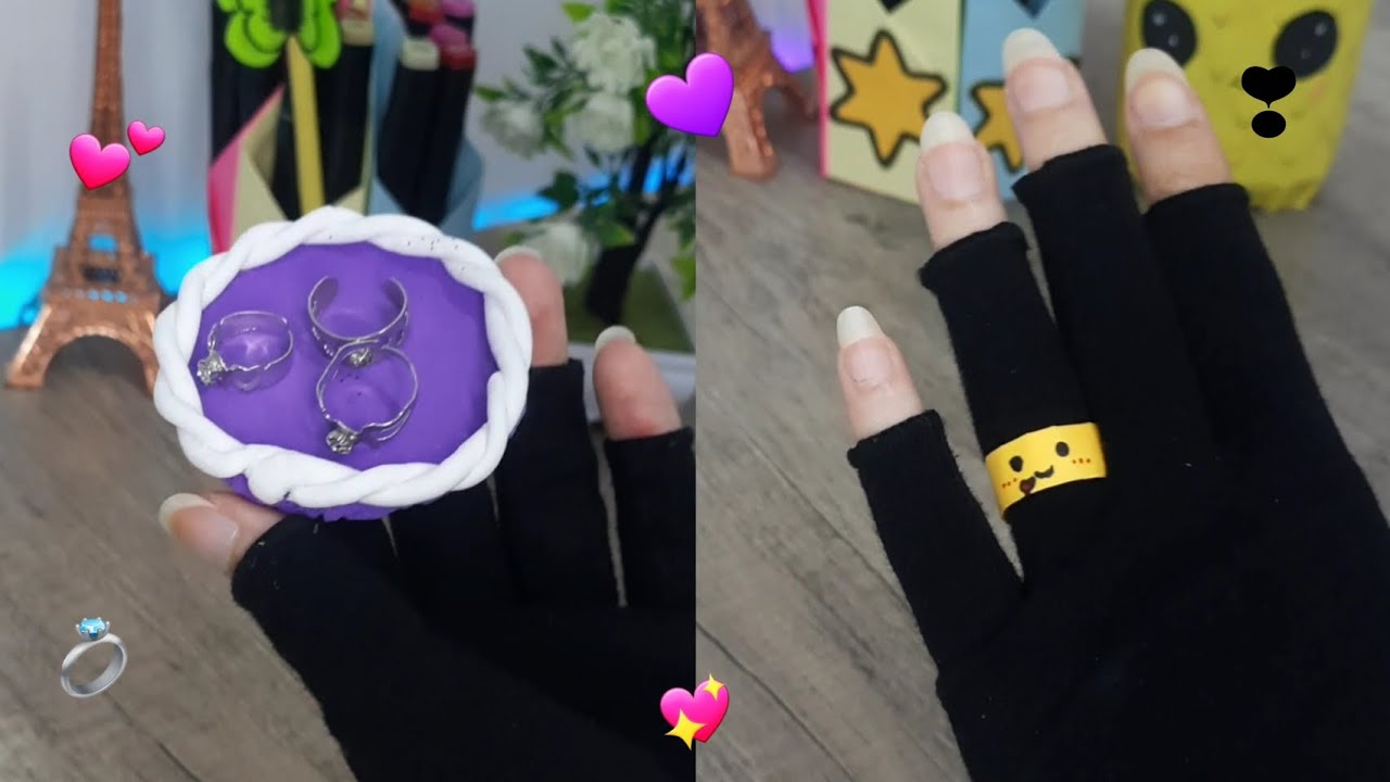 DIY Jewelry Holder | How to Make Jewelry Holder | Cute Paper Ring | DIY Ideas.