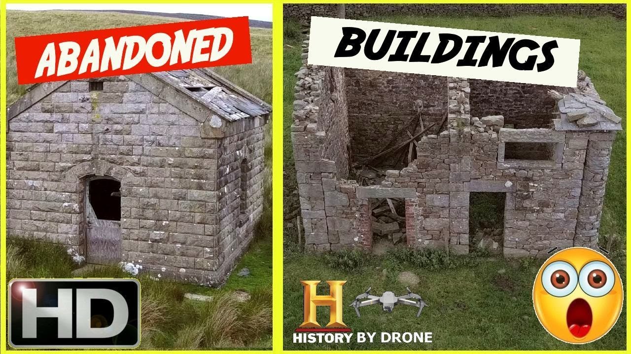 🌎 Exploring Two Abandoned (derelict) Buildings Quernmore Lancaster (by Drone) 🌎