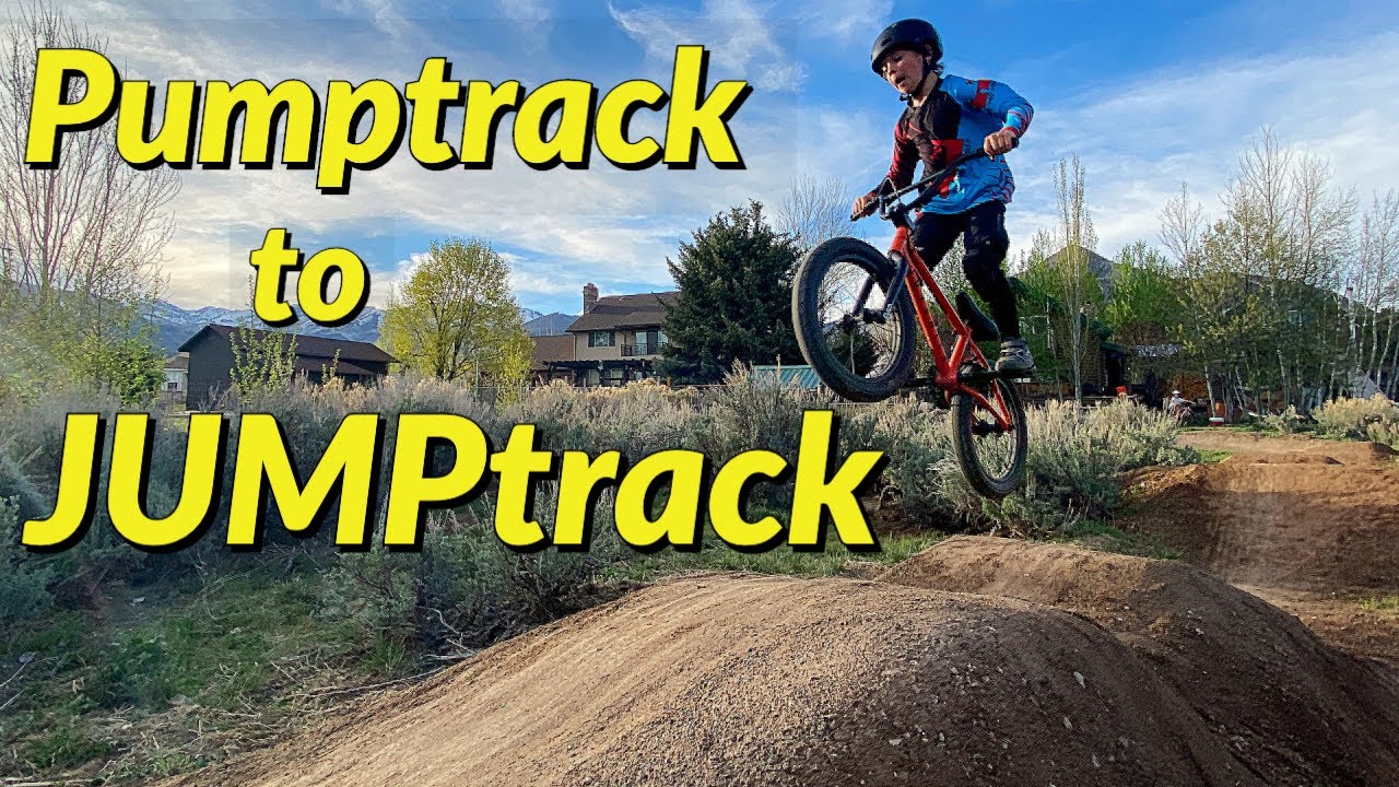 Превращаем наш задний дворовый Pumptrack в Jumptrack!