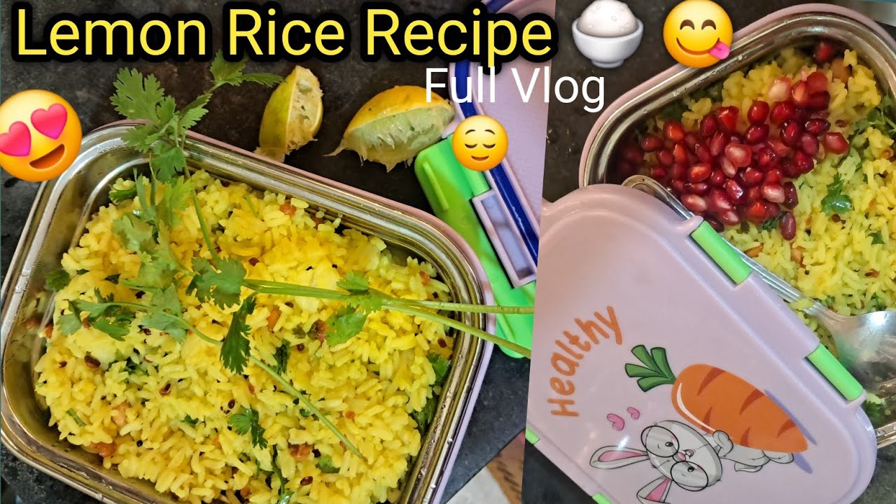 Aaj Fir Se Bana Rahi Hu Lemon 🍋 Rice /Lemon Rice Recipe 🍚 😋 👌 😍 
