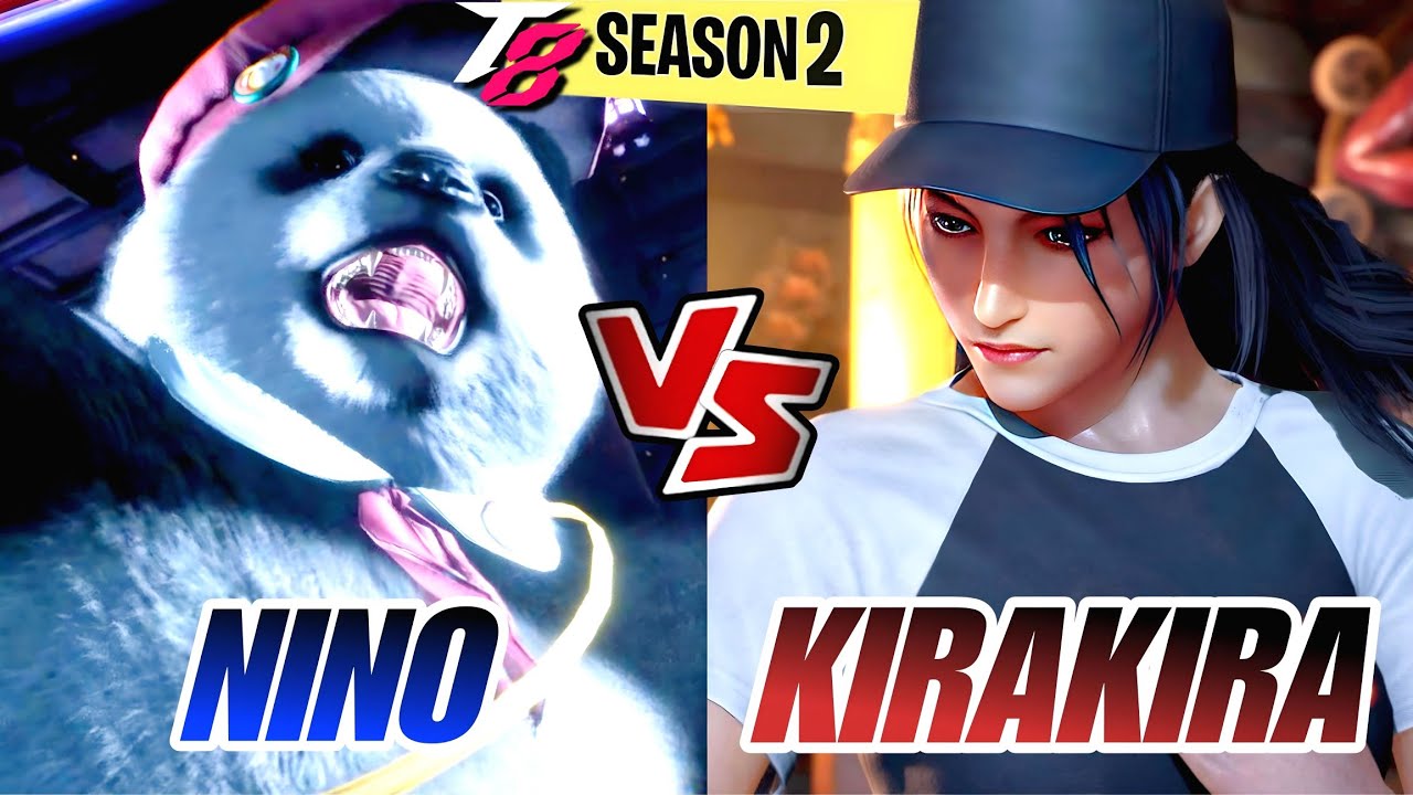 Tekken 8 ▰ NINO (Panda) vs KIRAKIRA22 (Jun) 💥 Ranked Matches Replays