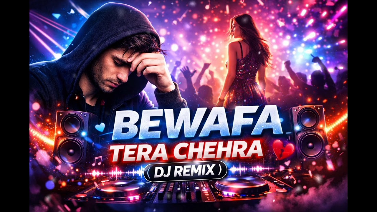 Bewafa Tera Chehra (DJ Remix) 💔 | Sad Love Song 2026 | Emotional EDM Party Mix
