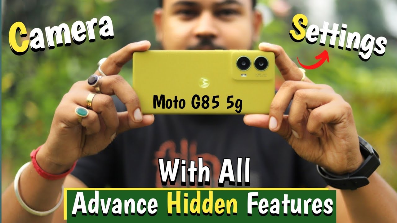 Moto G85 5g Camera Settings 📸🔥| Moto G85 5g Camera Features in Detail 🔥