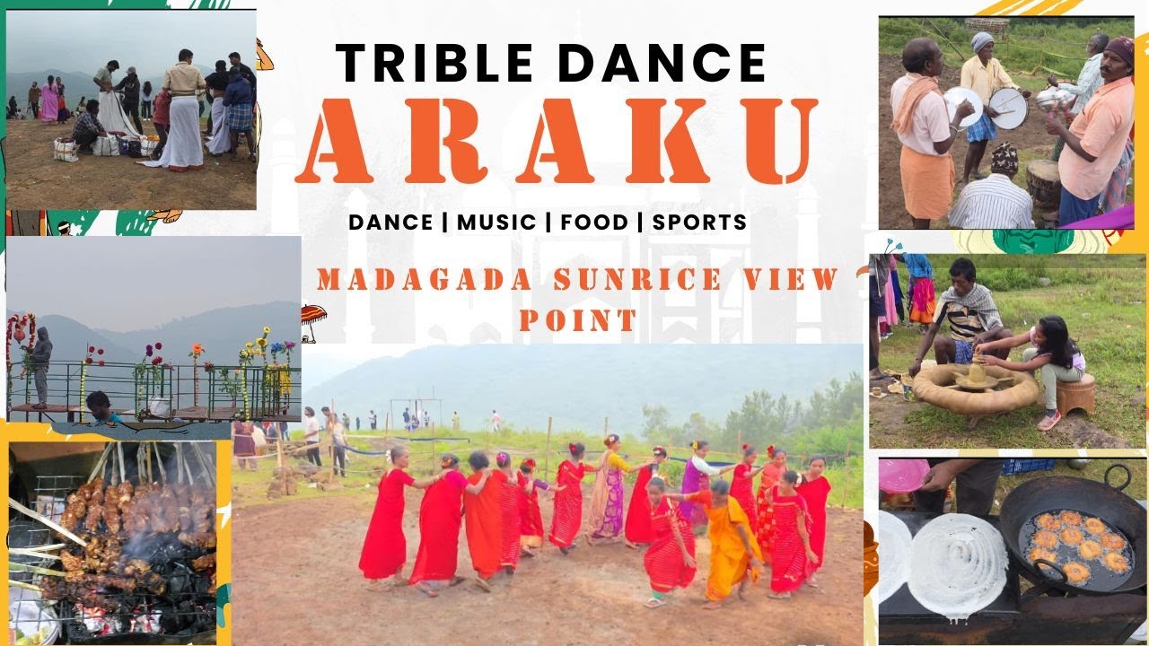 అరకు మాడగడ View Point మరియు Tribal Dance | Beautiful araku Madagada View Point