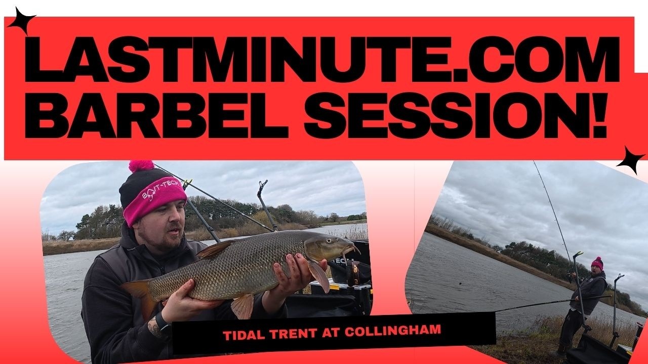 Lastminute.com: Сессия ловли усача в приливной зоне Трента! Мясо или личинки... что лучше?