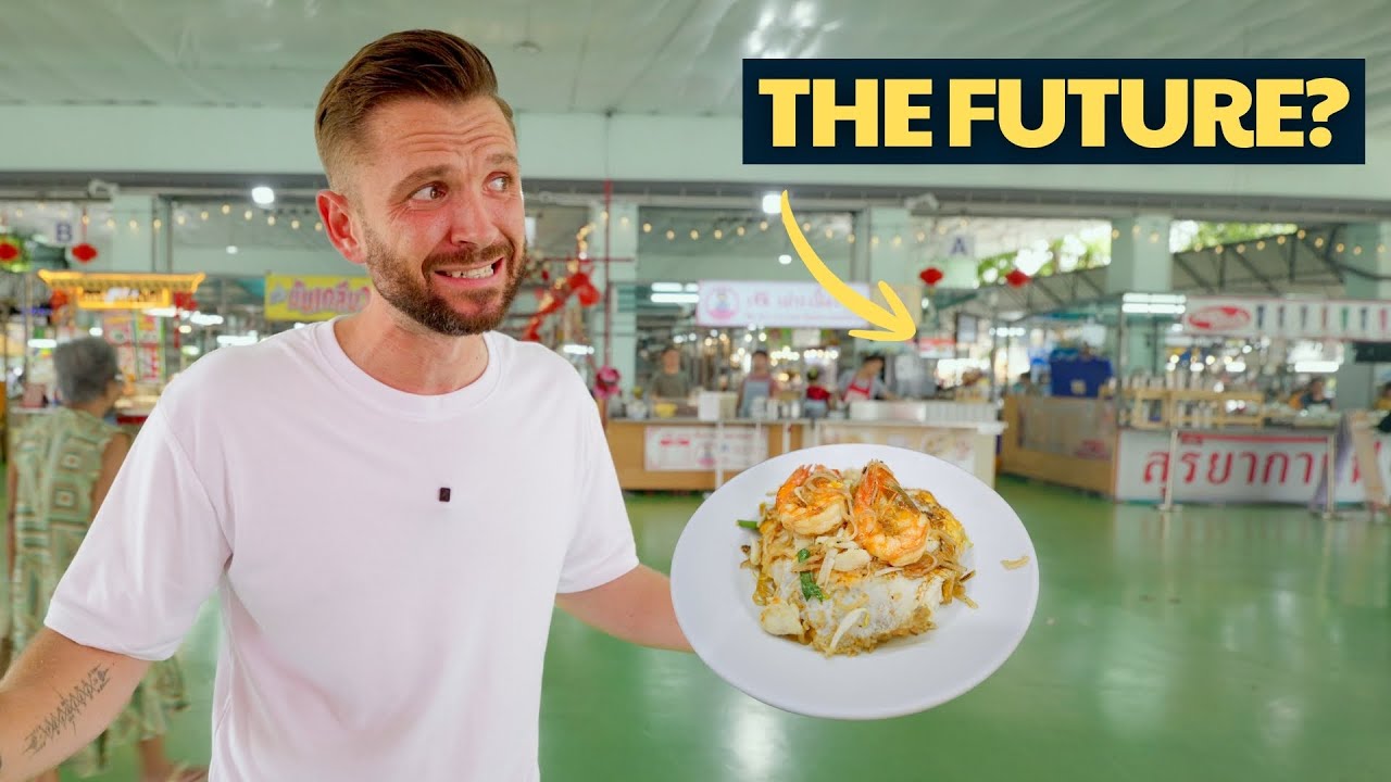 Is This The FUTURE of BANGKOK STREET FOOD? 🇹🇭 Talat Phlu Market Thonburi