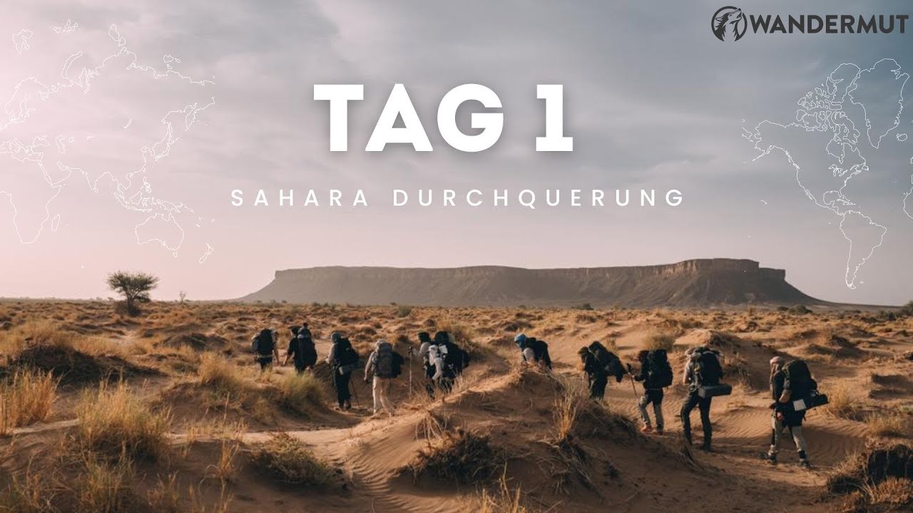 Ohne Guide in die Wüste? Sahara-Durchquerung mit Wandermut