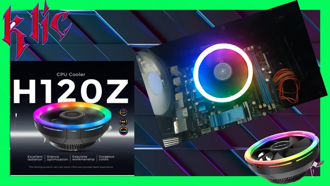 COOLER CHINO RGB H120Z ALSEYE🌐 CHINO UMBOXING🤑ALSEYE H120Z RGB