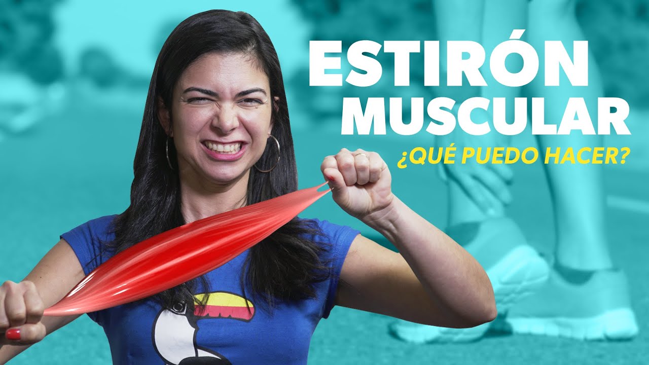 Cómo tratar un tirón muscular