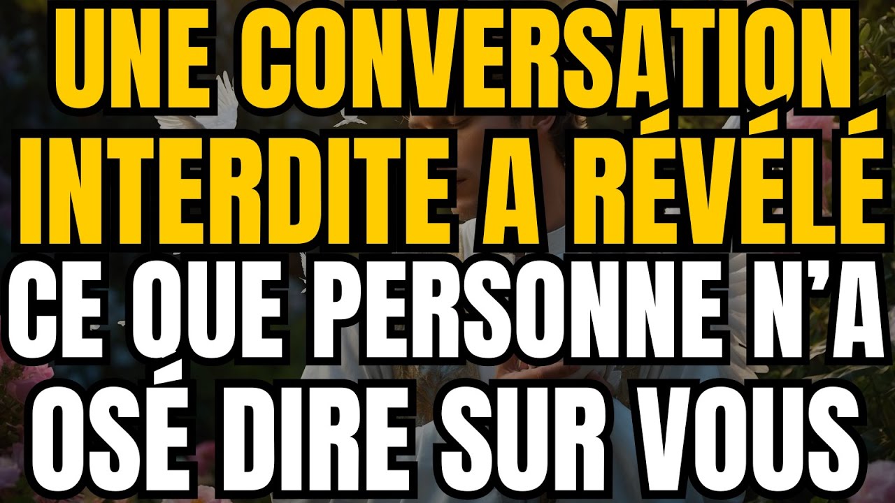 Une conversation interdite a révélé ce que personne n'a osé dire sur vous