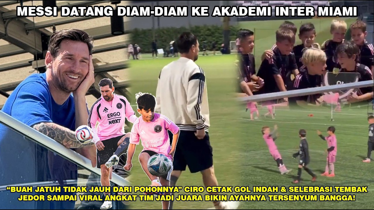CIRO CETAK GOL INDAH & SELEBRASI TEMBAK JEDOR SAMPAI VIRAL, ANGKAT TIM JADI JUARA BIKIN MESSI BANGGA