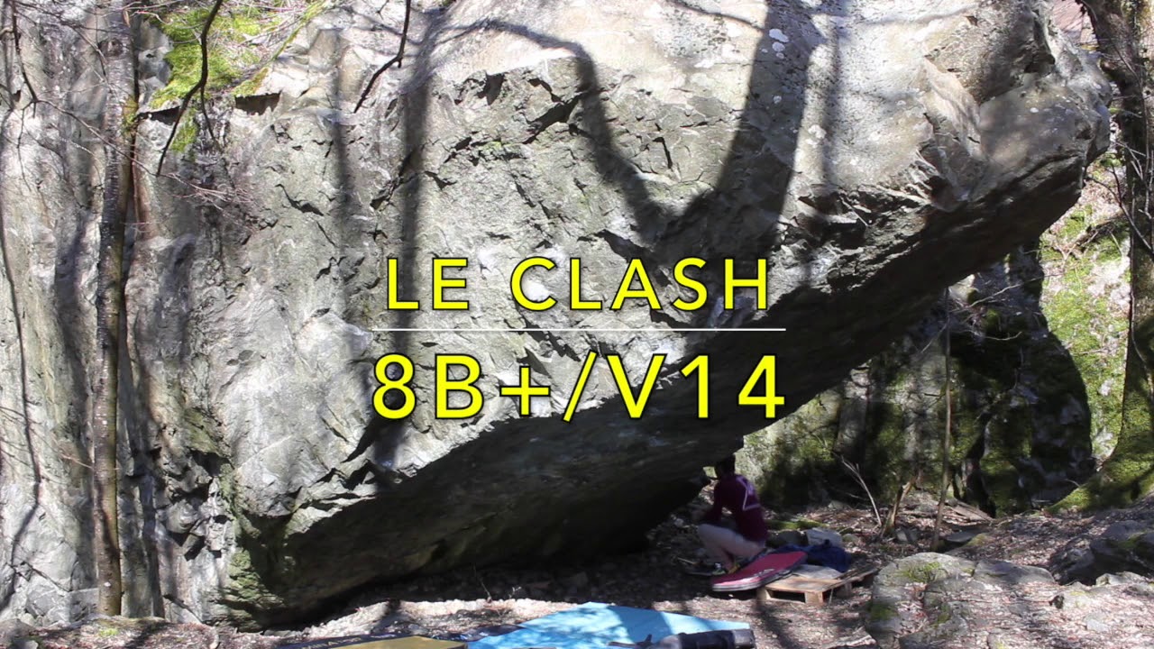 Mathieu Ternant / Mal&eacute;diction (8B) Et Le clash (8B+) / Rioup&eacute;roux
