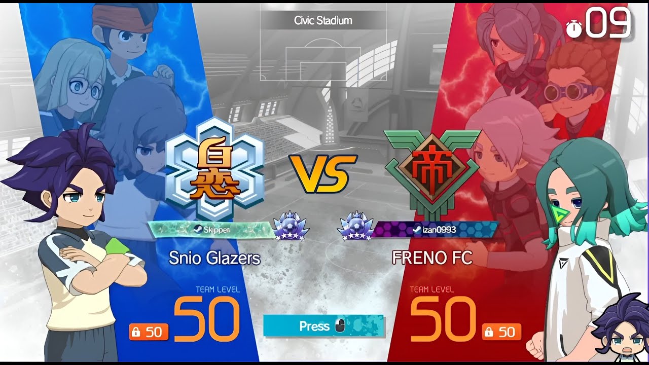 Inazuma Eleven Victory Road ONLINE Ranked #1