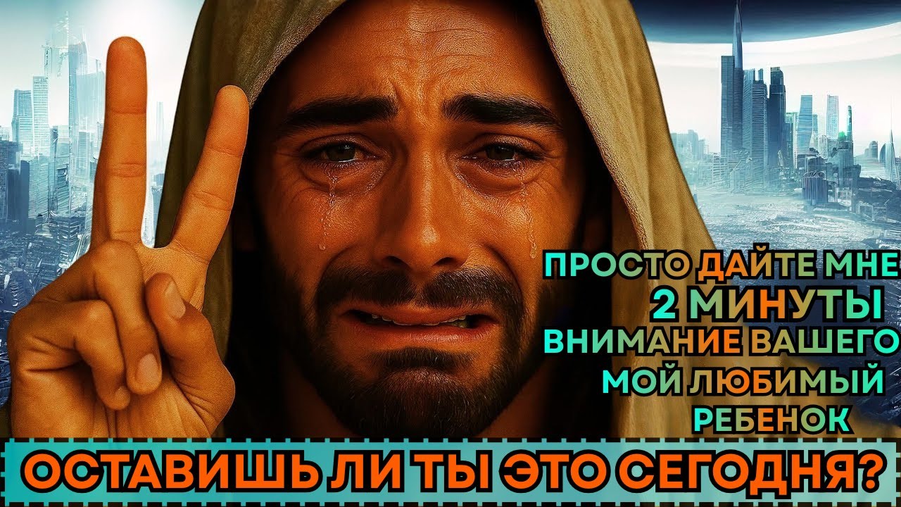 Бог говорит: уделите Мне всего 2 минуты Своего внимания!