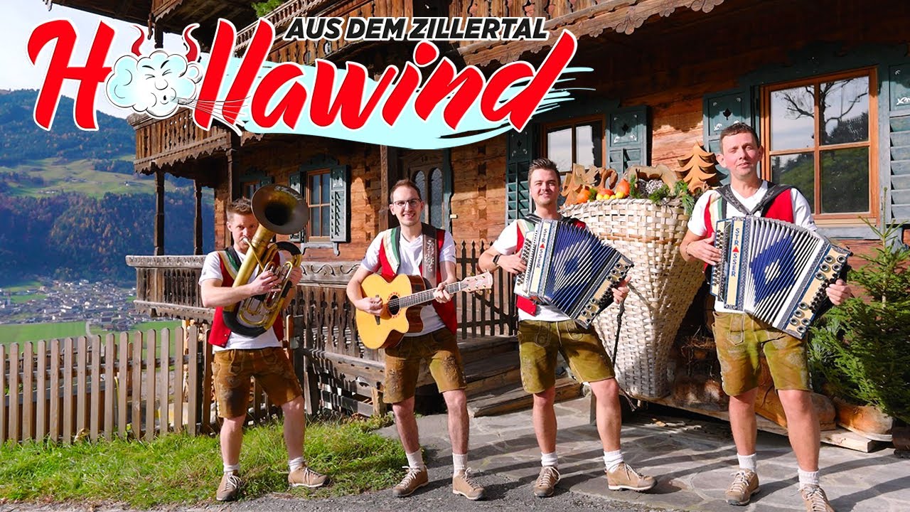 HÖLLAWIND AUS DEM ZILLERTAL - Wo hört ma heit an Jodler
